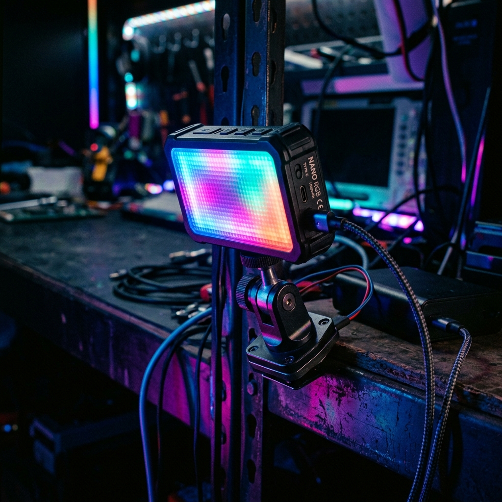 RGB Small Magnetic Pocket LED Light