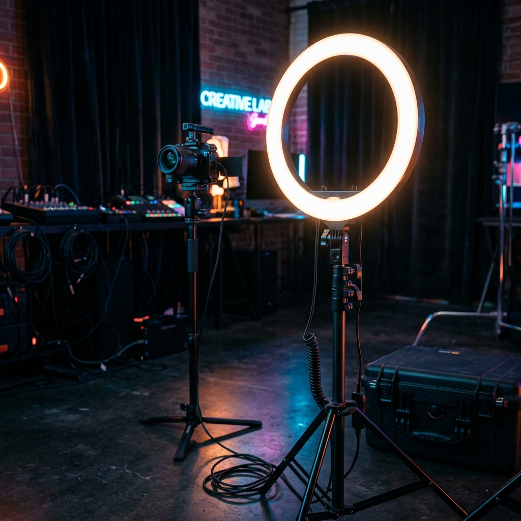 Stoecko Spherical Circular Ring Light